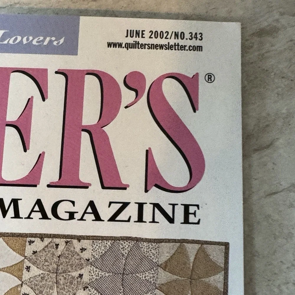 Quilter's Newsletter Magazine*‎ Vintage June 2004